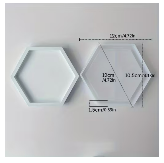 Coaster hexagonal