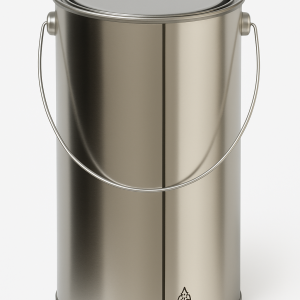 Cutie metal 5 litri cu capac